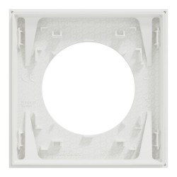 Plaque simple Odace, SCHNEIDER ELECTRIC, blanc craie - SCHNEIDER ELECTRIC