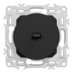 Interrupteur va-et-vient ou poussoir à levier Odace, SCHNEIDER ELECTRIC, noir de marque SCHNEIDER ELECTRIC, référence: B9972500