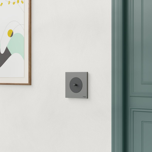Interrupteur va-et-vient ou poussoir à levier Odace, SCHNEIDER ELECTRIC, noir - SCHNEIDER ELECTRIC