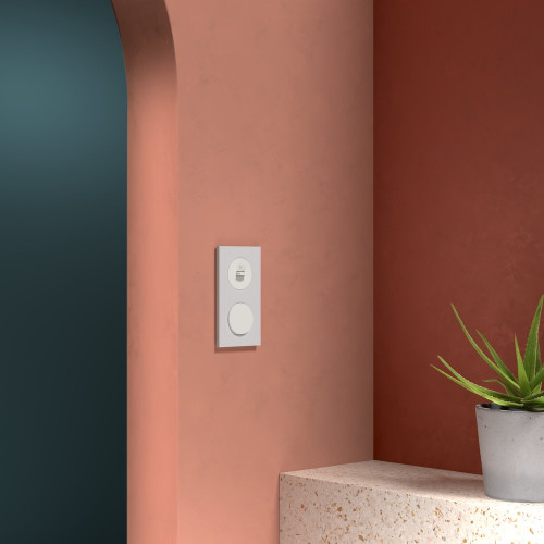 Interrupteur ou poussoir volet roulant Odace, SCHNEIDER ELECTRIC, blanc - SCHNEIDER ELECTRIC