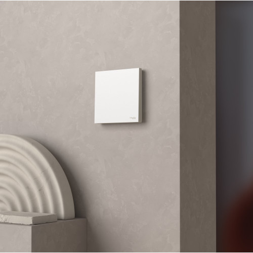 Interrupteur va-et-vient ou poussoir Intégral Odace, SCHNEIDER ELECTRIC, blanc - SCHNEIDER ELECTRIC