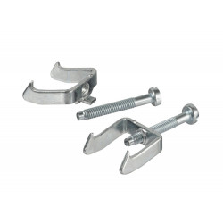 Lot de 2 griffes de fixation Ovalis, SCHNEIDER ELECTRIC, aluminium de marque SCHNEIDER ELECTRIC, référence: B9972800