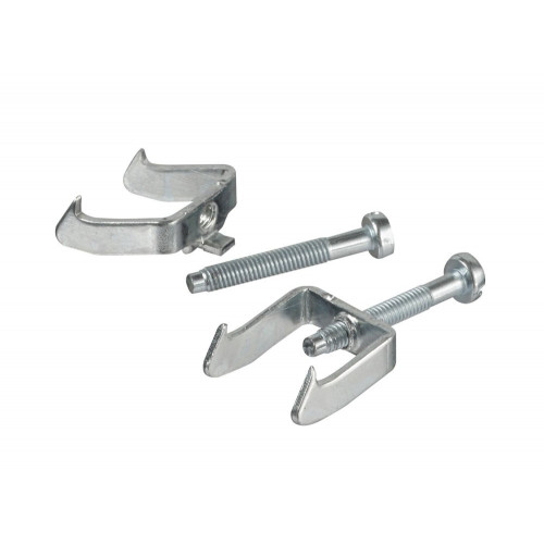 Lot de 2 griffes de fixation Ovalis, SCHNEIDER ELECTRIC, aluminium - SCHNEIDER ELECTRIC