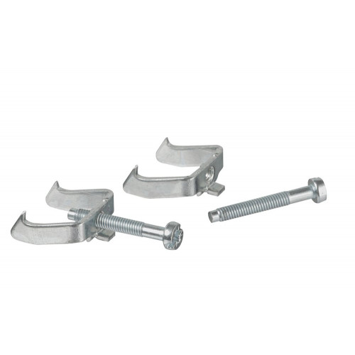 Lot de 2 griffes de fixation Ovalis, SCHNEIDER ELECTRIC, aluminium - SCHNEIDER ELECTRIC