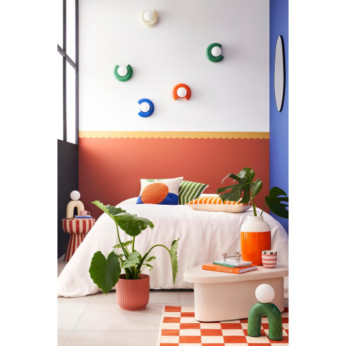 Applique pop g9 d24 ceramique orange - EXAGON
