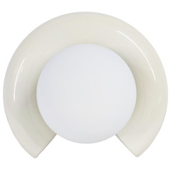 Applique Pop, céramique vanille, Diam 24cm, G9 de marque EXAGON, référence: B9974100