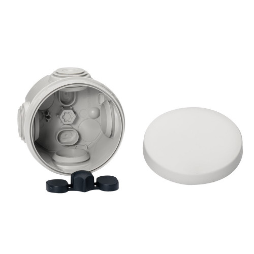 Boîte de dérivation ronde 4 entrées 60x60x40mm Mureva Box, SCHNEIDER ELECTRIC - SCHNEIDER ELECTRIC