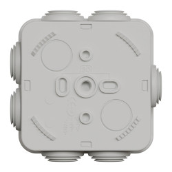 Boîte de dérivation carrée 7 entrées 80x80x45mm Mureva Box, SCHNEIDER ELECTRIC - SCHNEIDER ELECTRIC