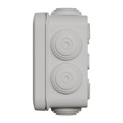 Boîte de dérivation carrée 7 entrées 80x80x45mm Mureva Box, SCHNEIDER ELECTRIC - SCHNEIDER ELECTRIC