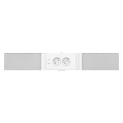 Réglette led 54cm 2x380LM 2 prises + USB blanc LEDVANCE - LEDVANCE