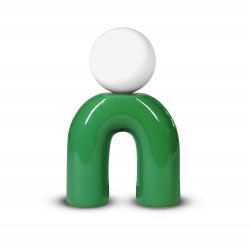 Lampe Pop U, céramique, vert, G9 de marque EXAGON, référence: B9976100