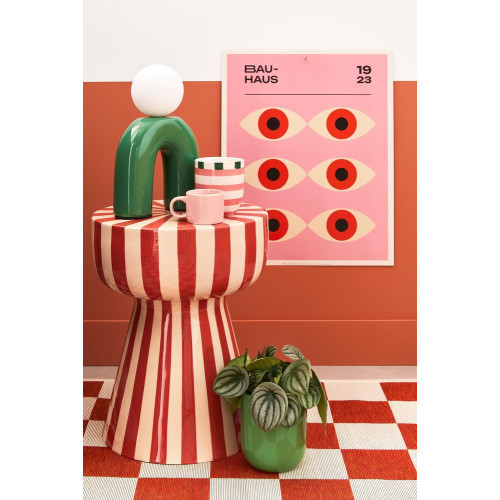 Lampe Pop U, céramique, vert, G9 - EXAGON