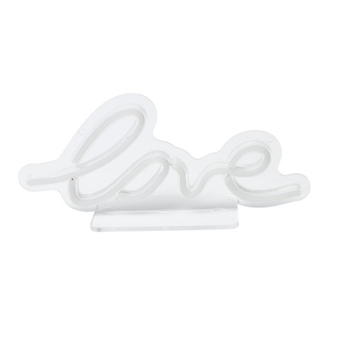 Lampe/applique neon led love pvc usb + interrupteur seynave - SEYNAVE