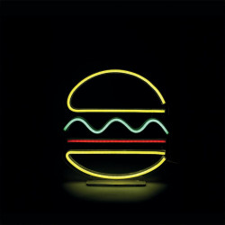 Néon LED, pvc blanc, Burger, SEYNAVE de marque SEYNAVE, référence: B9978100