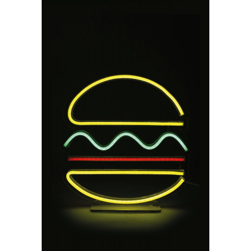 Néon LED, pvc blanc, Burger, SEYNAVE - SEYNAVE
