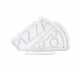 Lampe/applique neon led pizza pvc usb + interrupteur seynave - SEYNAVE