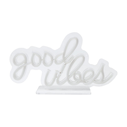 Lampe/applique  neon led good vibes pvc usb + interrupteur seynave - SEYNAVE