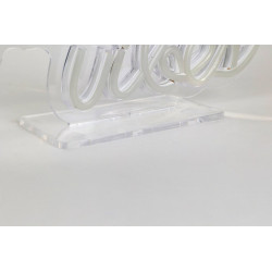 Lampe/applique  neon led good vibes pvc usb + interrupteur seynave - SEYNAVE