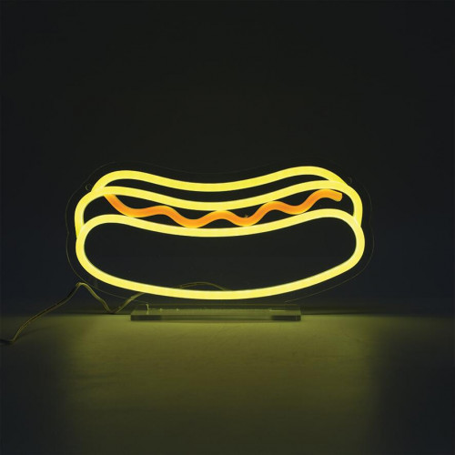 Lampe/applique neon led hot dog pvc usb + interrupteur seynave - SEYNAVE