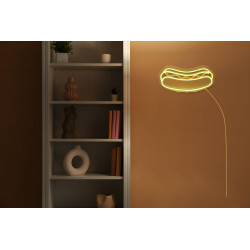 Lampe/applique neon led hot dog pvc usb + interrupteur seynave - SEYNAVE