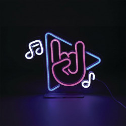 Lampe/applique neon led note de musique pvc usb + interrupteur seynave de marque SEYNAVE, référence: B9978700