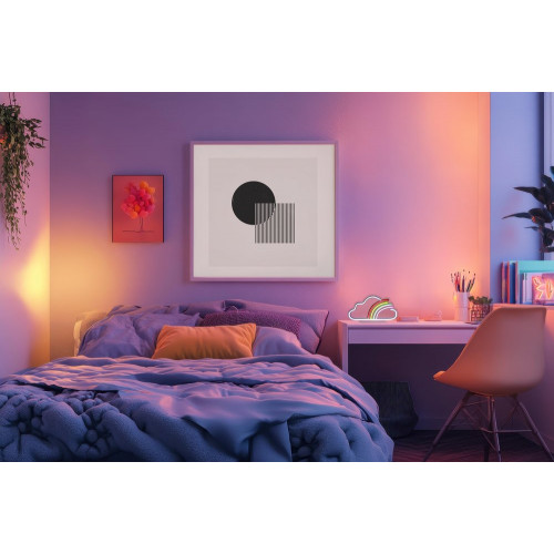 Lampe/applique  neon led nuage pvc usb + interrupteur seynave - SEYNAVE