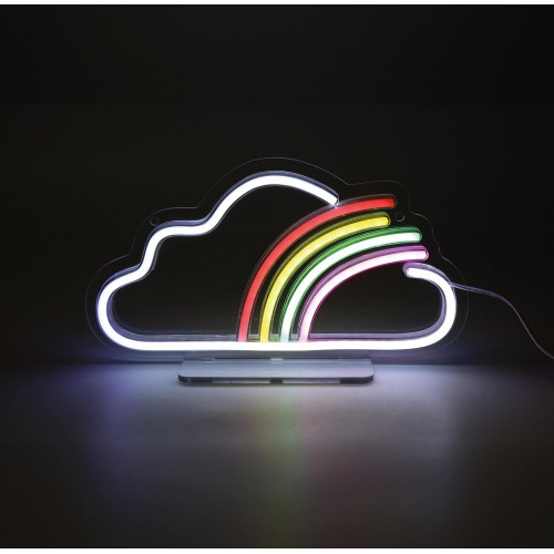 Lampe/applique  neon led nuage pvc usb + interrupteur seynave - SEYNAVE