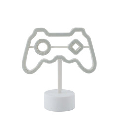 Néon manette, pvc, H.21.5cm, LED - SEYNAVE
