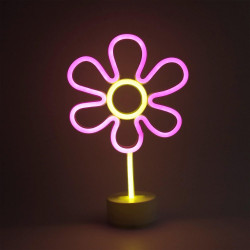 Lampe Petunia, pvc, blanc, H.30.8 cm, LED de marque SEYNAVE, référence: B9979500