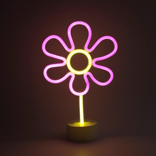Lampe Petunia, pvc, blanc, H.30.8 cm, LED - SEYNAVE