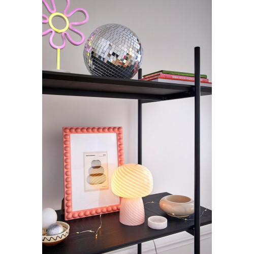Lampe Petunia, pvc, blanc, H.30.8 cm, LED - SEYNAVE