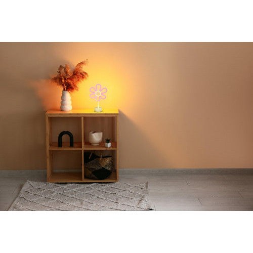 Lampe Petunia, pvc, blanc, H.30.8 cm, LED - SEYNAVE