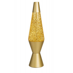 Lampe LED paillettes Romy, acier, or, H.36cm de marque SEYNAVE, référence: B9979600