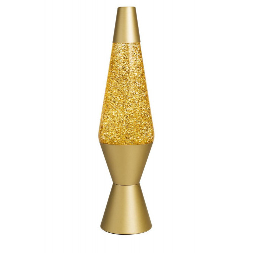 Lampe LED paillettes Romy, acier, or, H.36cm - SEYNAVE