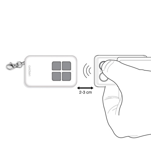 Telecommande universelle 4 boutons, Avidsen - Avidsen