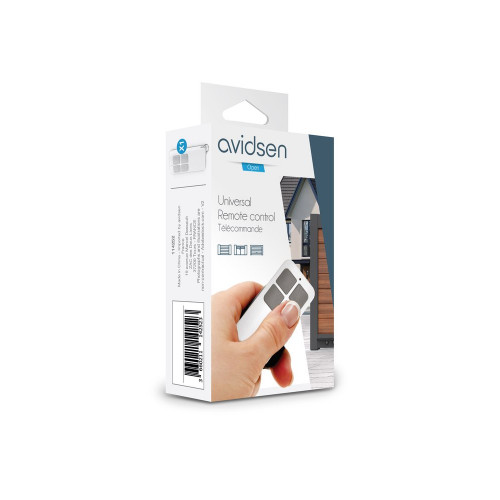 Telecommande universelle 4 boutons, Avidsen - Avidsen
