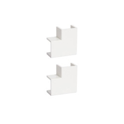 Angles plat pour Goulotte 10 x 10 mm blanc lot de 2 tehalit de marque TEHALIT, référence: B9983700
