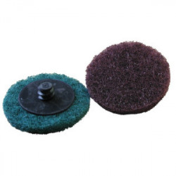 2 disques éponge abrasive Ø 50 mm pour bois de marque MAXICRAFT, référence: B1683300