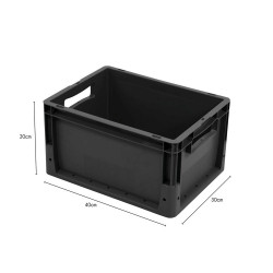 Bac EURO GAMMA BOX & BEYOND, 20L, l.30 x P.40 x H.22 cm - BOX & BEYOND