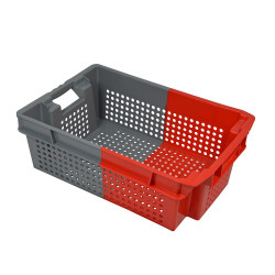 Bac pro ajouré BOX & BEYOND bicolore, 32L, l.39 x P.60 x H.20 cm de marque BOX & BEYOND, référence: B9986100