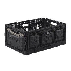 Casier pliant pro BOX & BEYOND gris, 62L, l.40 x P.60 x H.26 cm de marque BOX & BEYOND, référence: B9986200