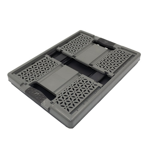 Casier pliant BOX & BEYOND noir, 32L, l.48 x P.34.5 x H.23 cm - BOX & BEYOND
