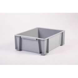Bac de manutention recyclé IRIS OHYAMA gris, 8L, l.28 x P.35 x H.12 cm de marque IRIS, référence: B9988300