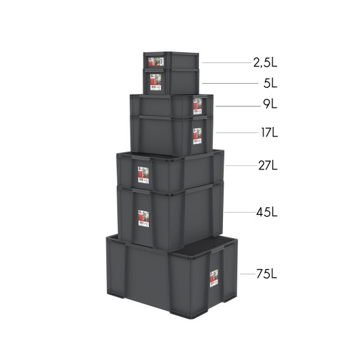 Bac master box 38 x 29 x 11.6  SUNDIS 9L - SUNDIS