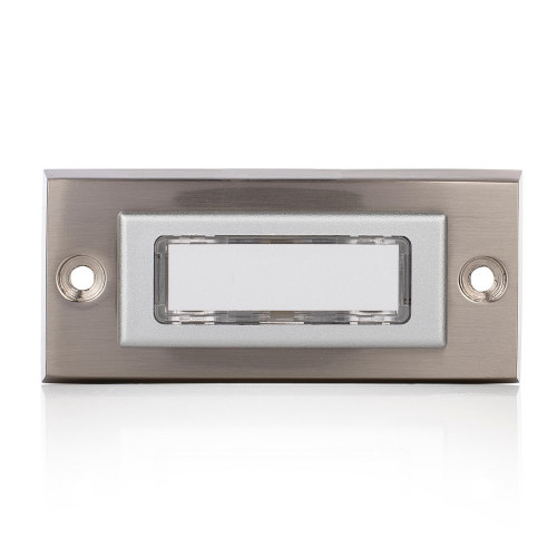 Bouton de sonnette filaire BYRON Dbw-21306, gris / argent - BYRON