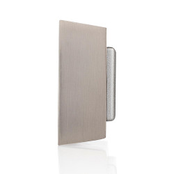 Bouton de sonnette filaire BYRON Dbw-21306, gris / argent - BYRON