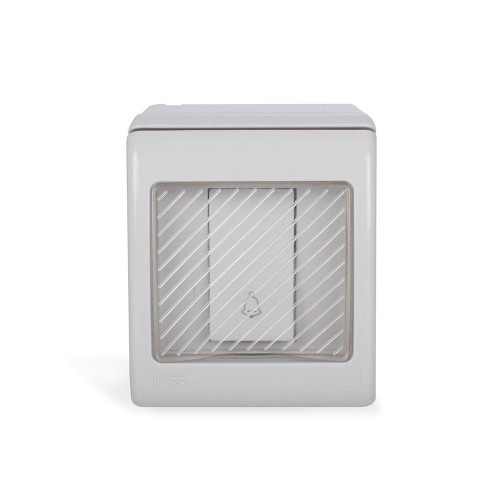 Bouton de sonnette filaire SCS SENTINEL, blanc - SCS SENTINEL