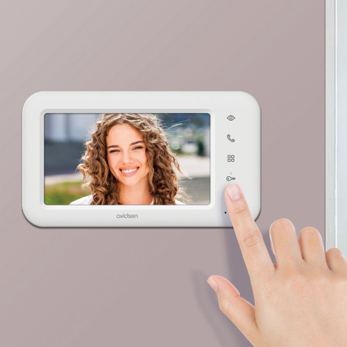 Visiophone Avidsen blanc Elia, 112290, AVIDSEN - Avidsen