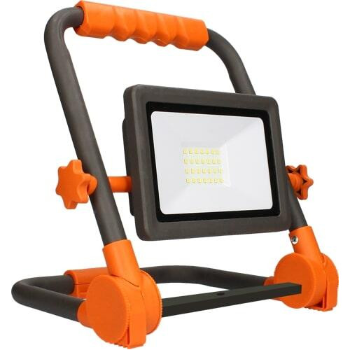 Projecteur portable LED, 12000 lumens,, 100 W, Anthracite/Orange ARLUX - Arlux Lighting