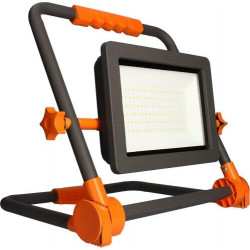 Projecteur portable LED, 6000 lumens,, 50 W, Anthracite/Orange ARLUX de marque Arlux Lighting, référence: B9990400